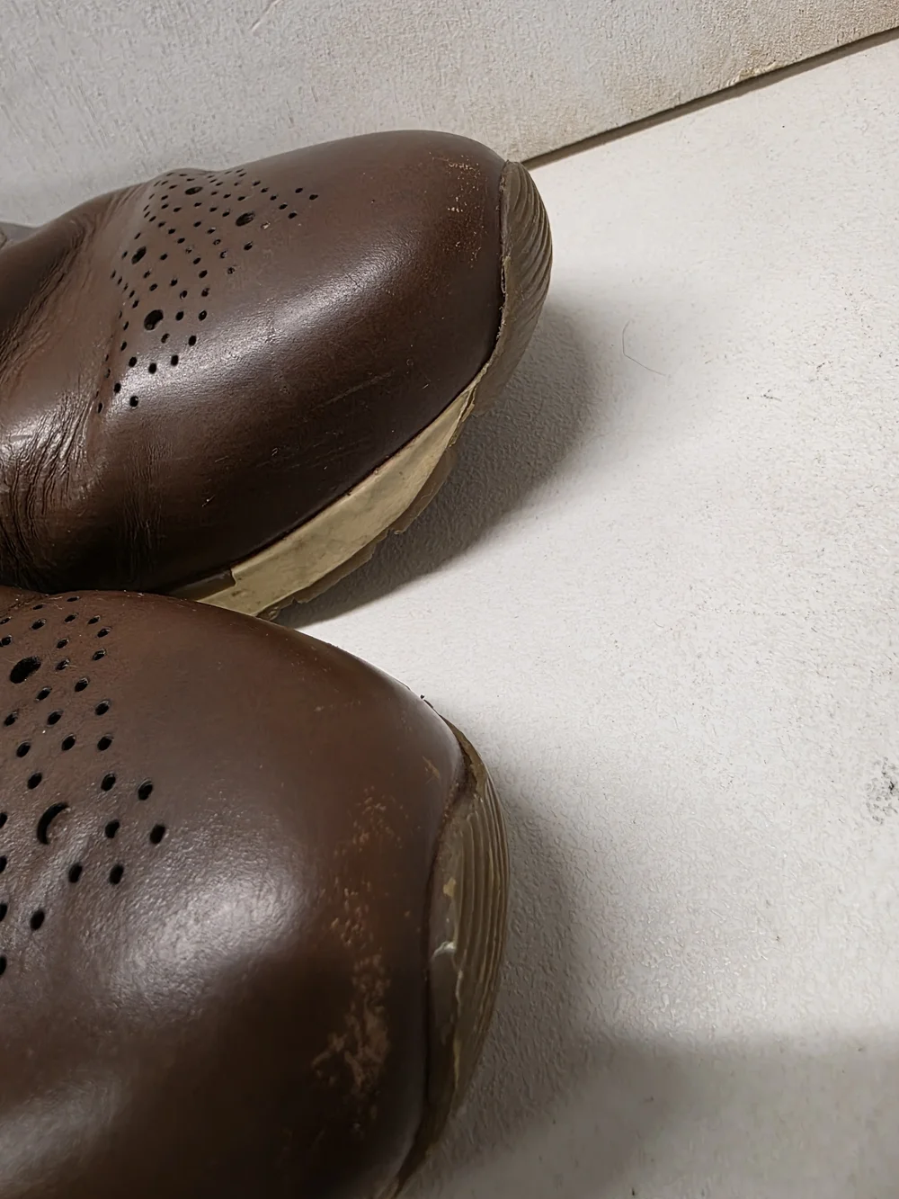 Arturo Calle Men’s Brown Leather Brogue Wingtip Oxford Shoes Size 41